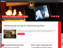 Tablet Screenshot of feuerwehr-florian.com